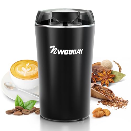 NWOUIIAY Kaffeemühle Elektrisch mit...