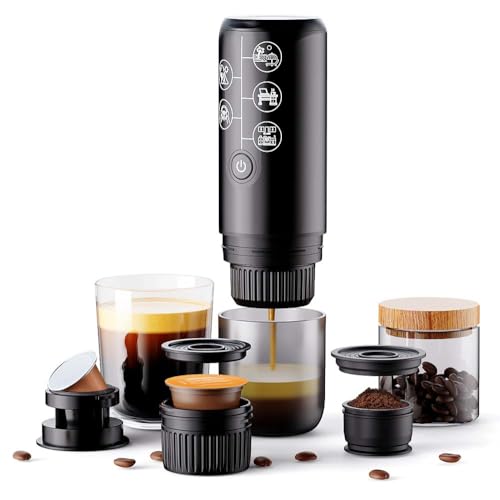 RECAFIMIL Tragbare Espressomaschine,...