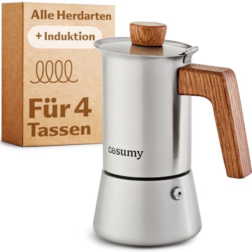 Cosumy Espressokocher Induktion für alle...