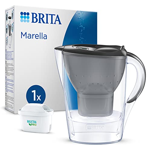 BRITA Wasserfilter-Kanne Marella graphit...