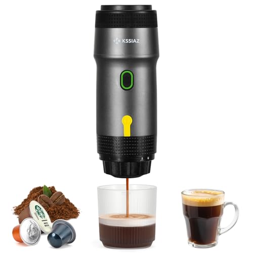 Kssiaz Tragbare Espressomaschine, Elektrische...