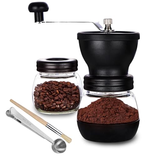 PARACITY Kaffeemühle mit Keramikmahlwerk,...
