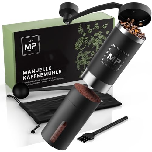 Kaffeemühle manuell mit Kegelmahlwerk I...