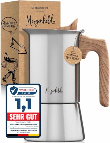 Morgenheld Premium Espressokocher aus...